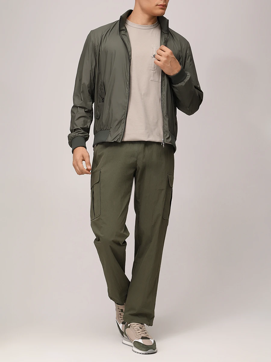 Брюки-карго хлопковые