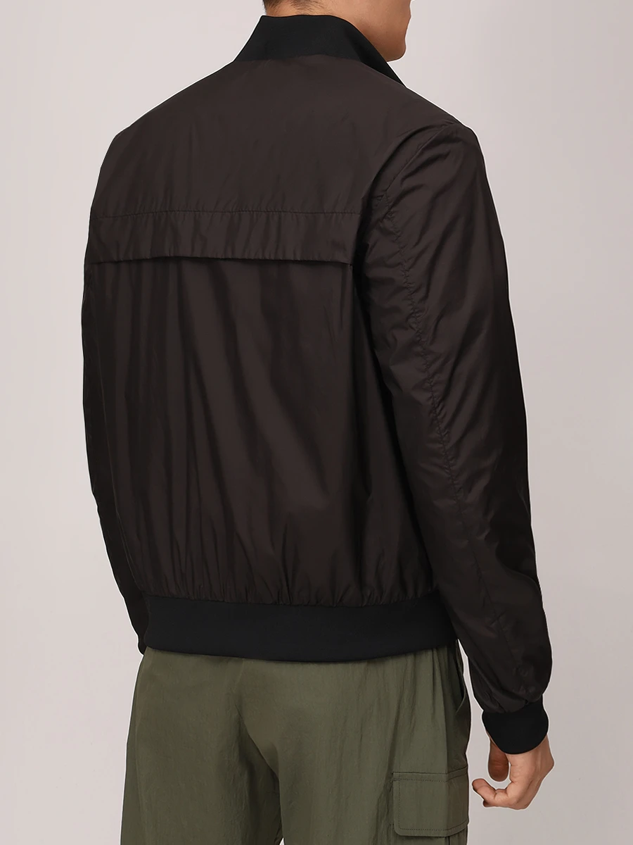 Бомбер однотонный