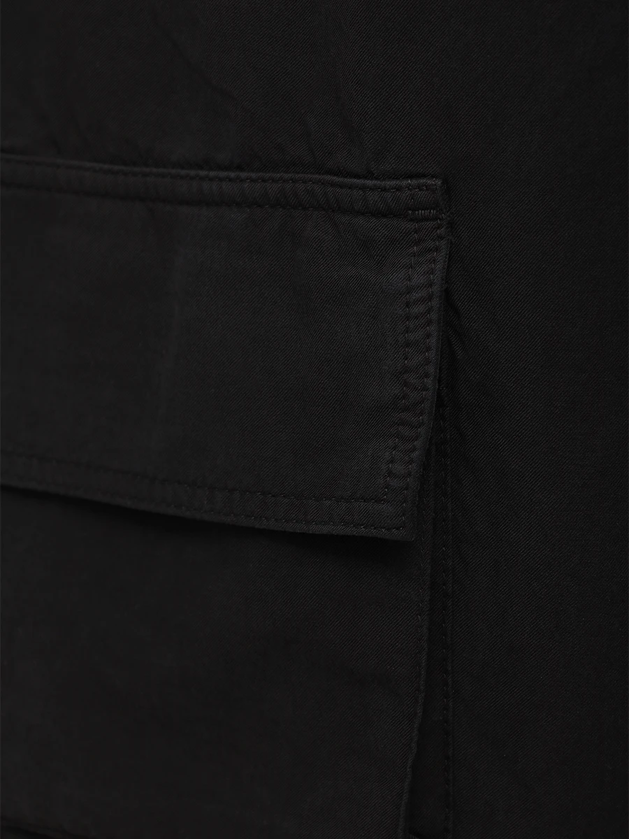 Шорты-карго однотонные