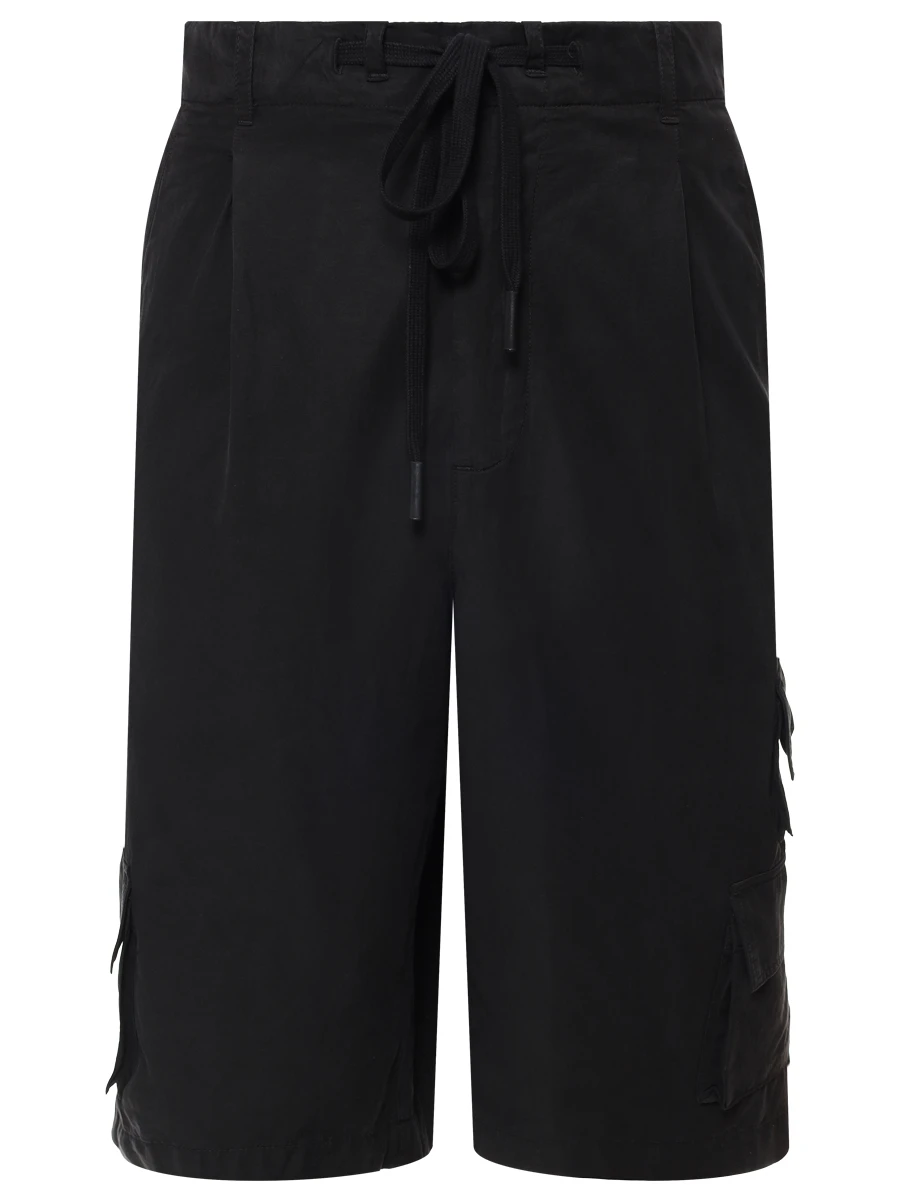 Шорты-карго однотонные