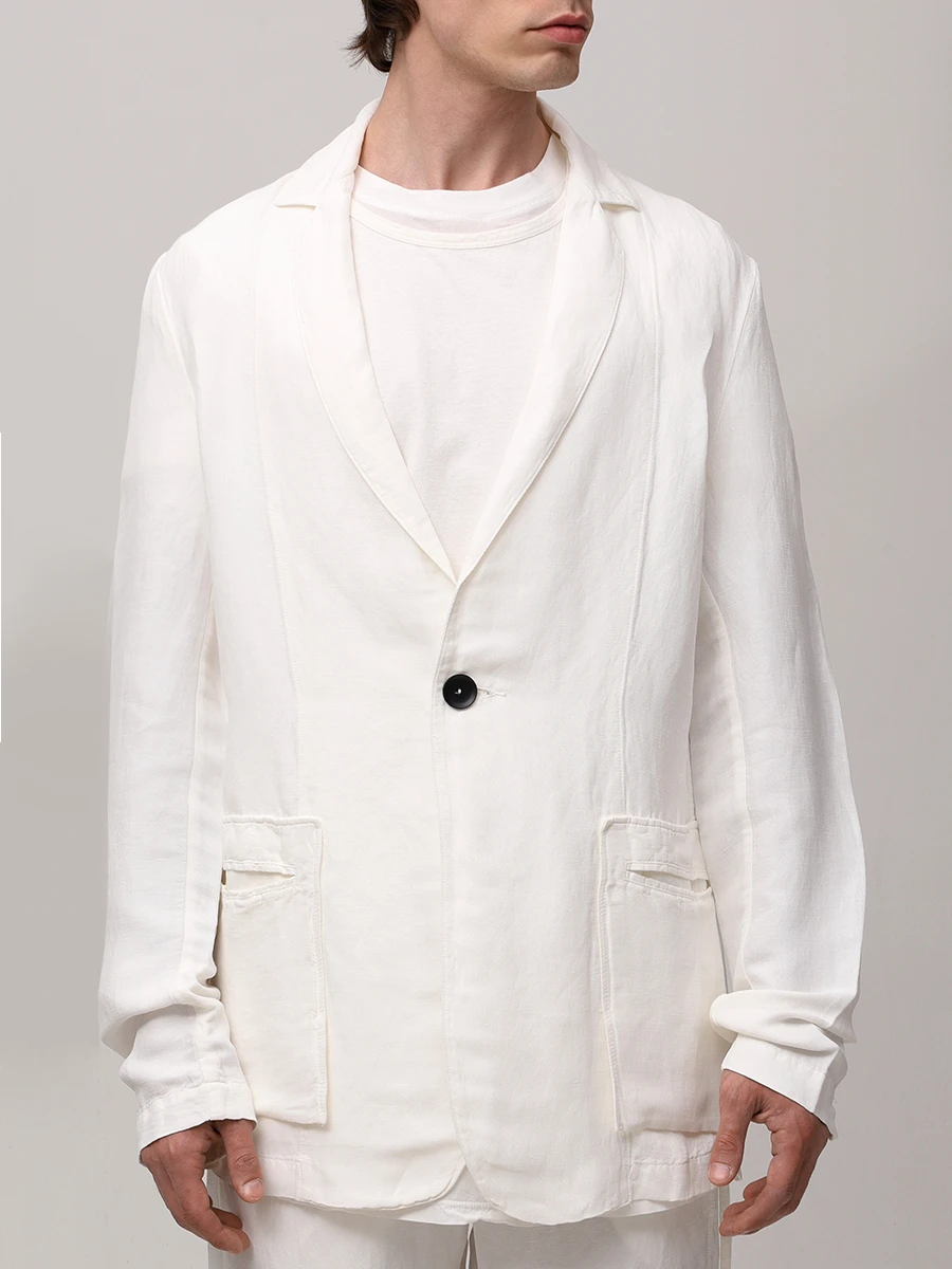 Пиджак льняной