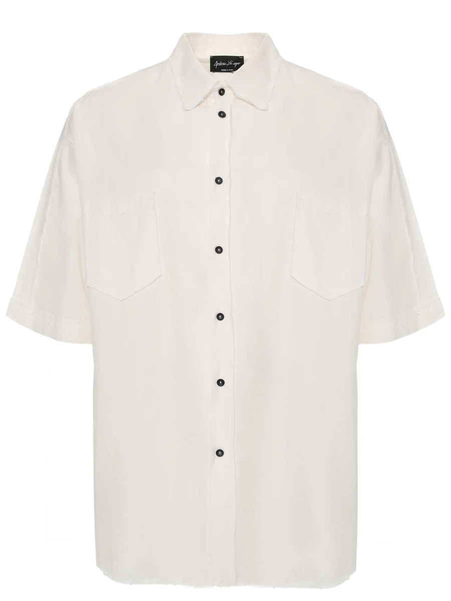 Рубашка Regular Fit однотонная