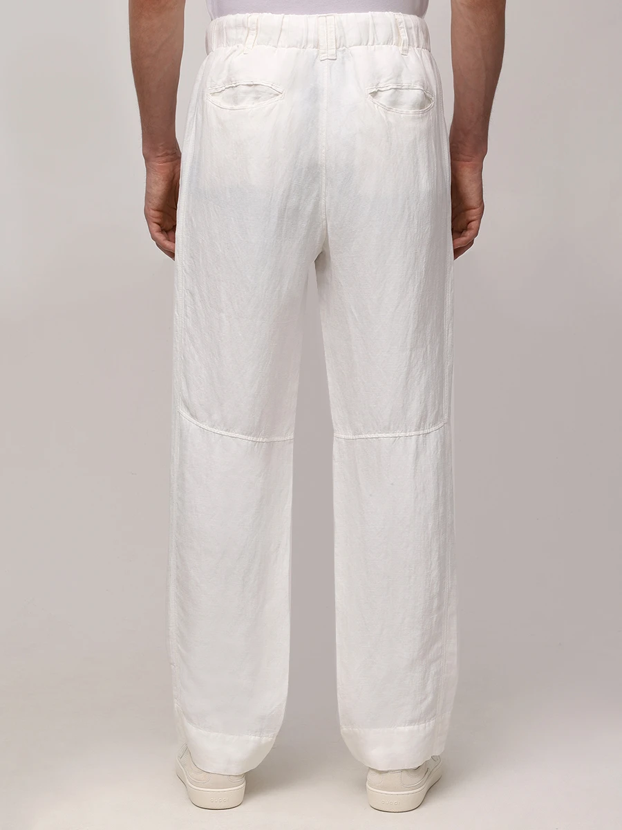 Брюки льняные