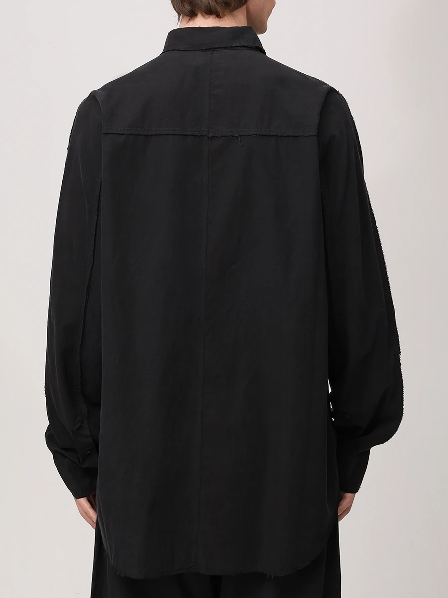 Рубашка Regular Fit однотонная