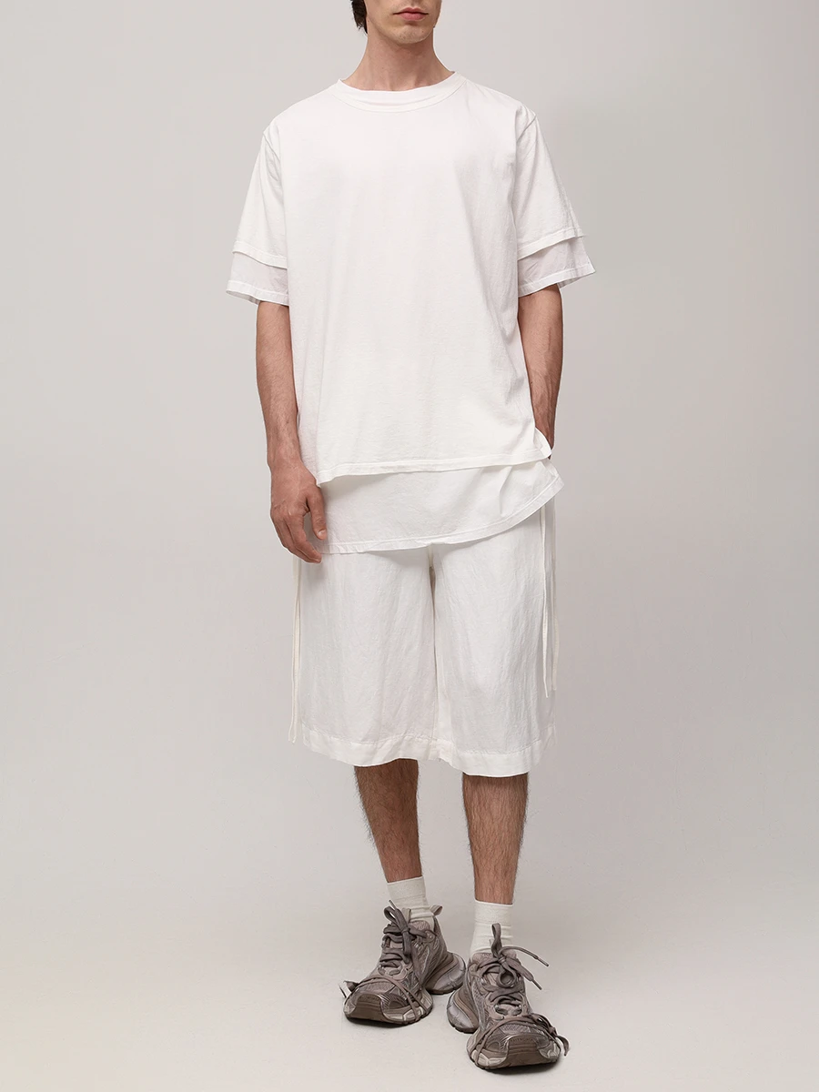 Шорты льняные