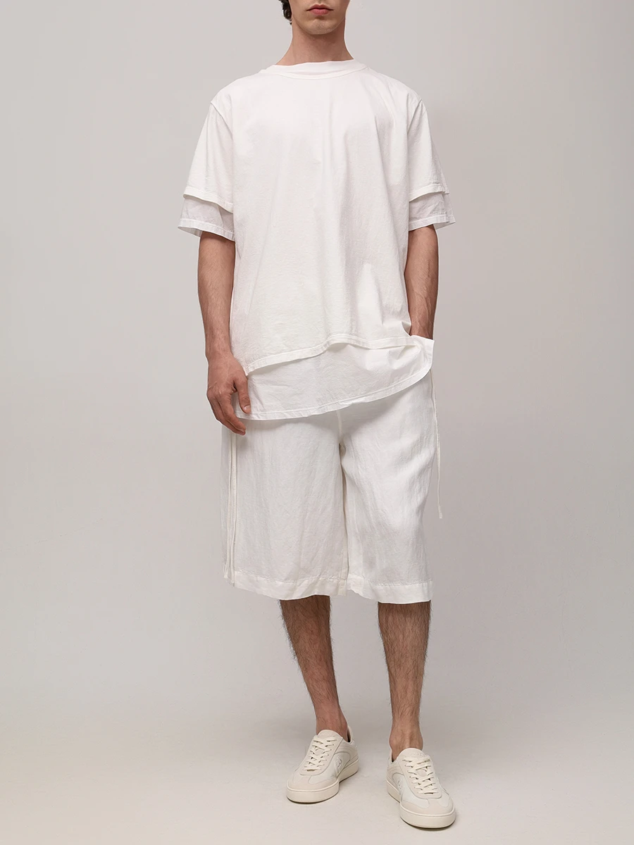 Шорты льняные