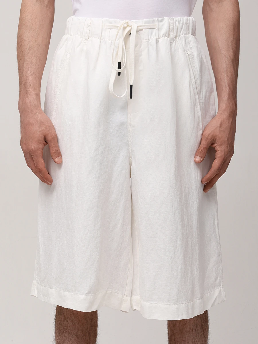 Шорты льняные