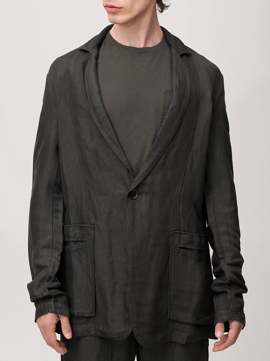 Пиджак льняной