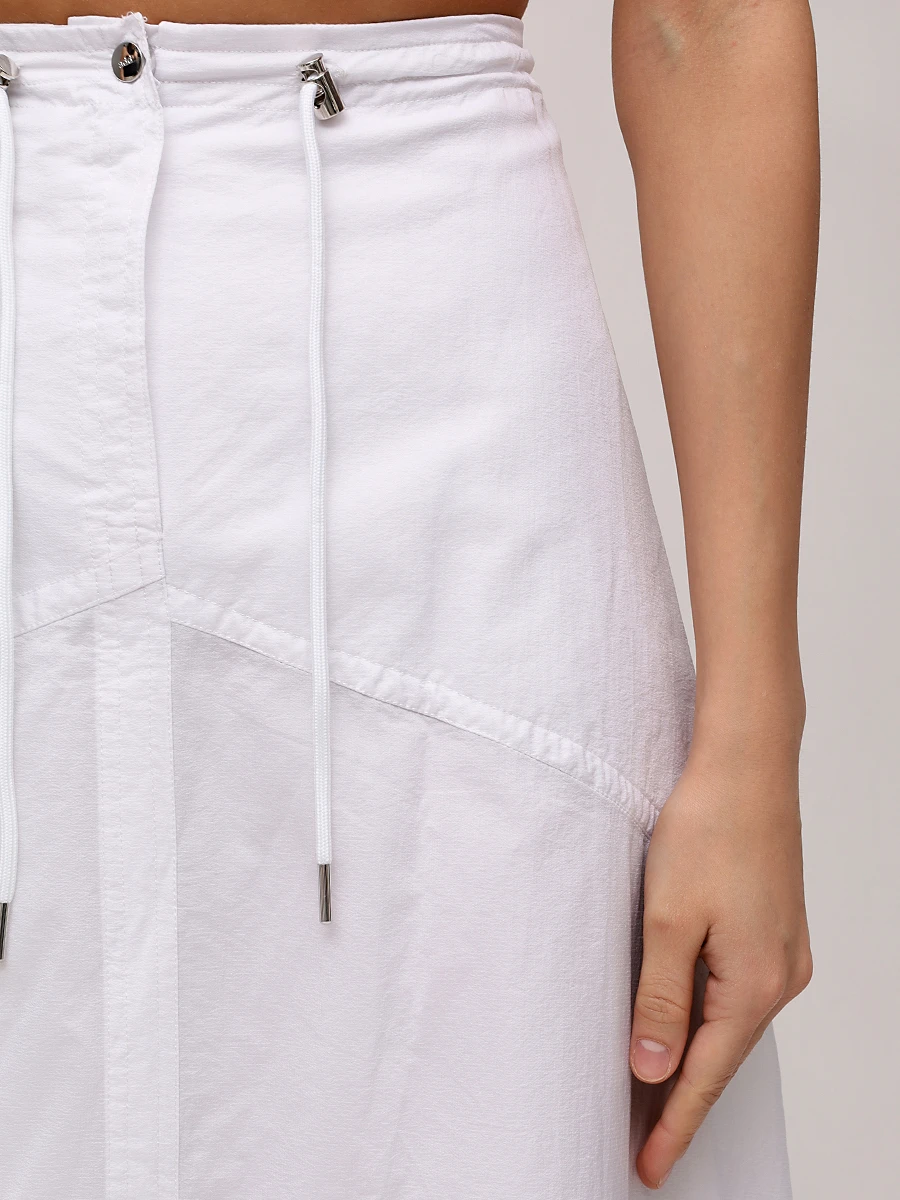 Юбка однотонная