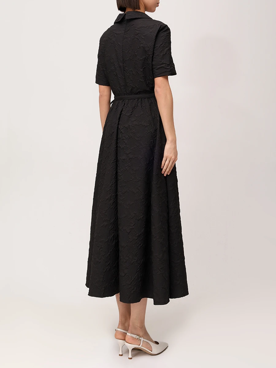 Платье однотонное