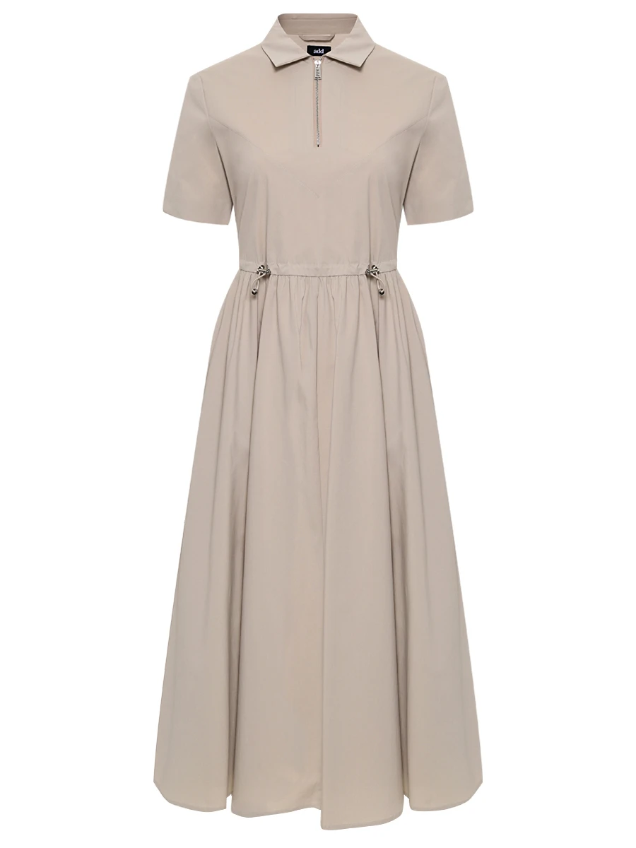 Платье однотонное