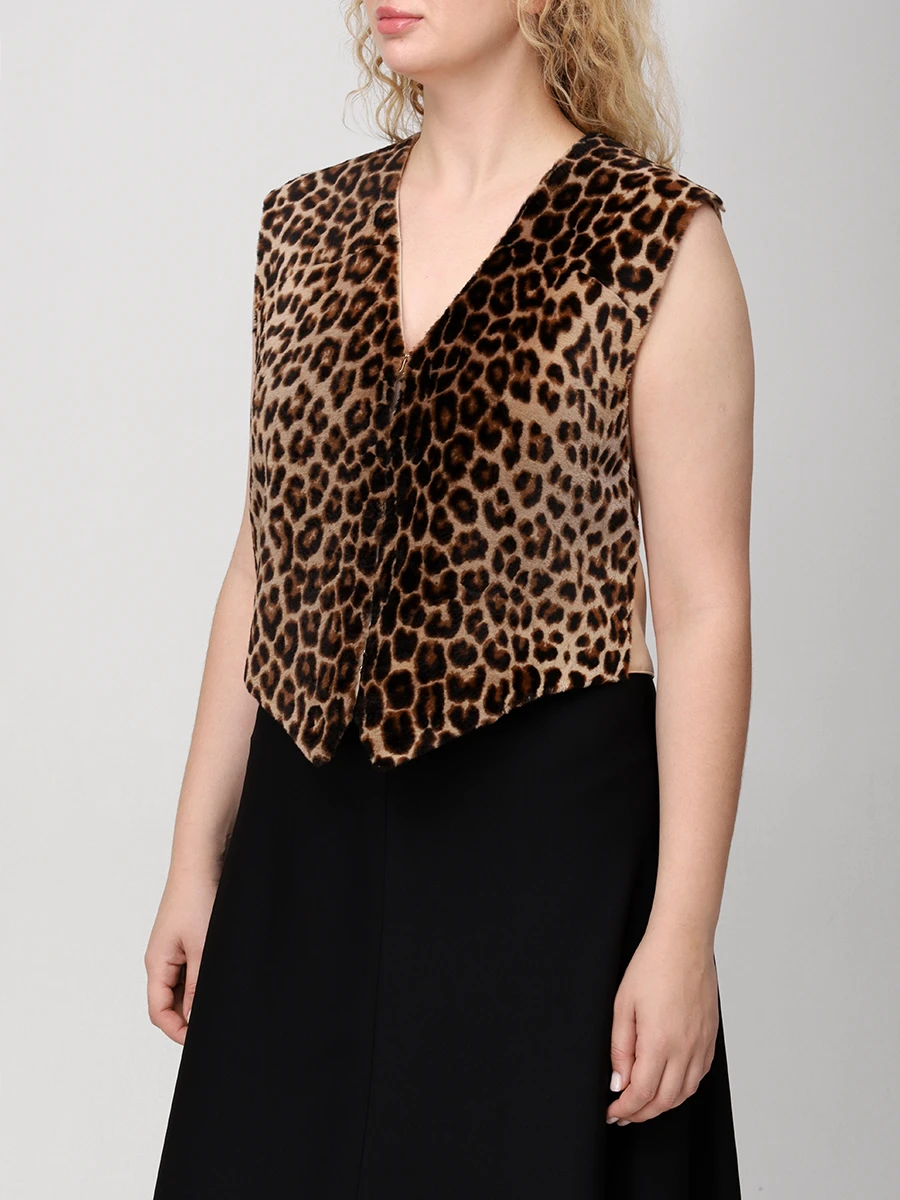 Жилет комбинированный