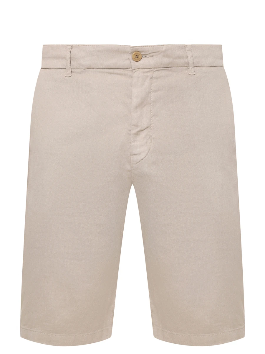 Шорты из хлопка и льна Cole