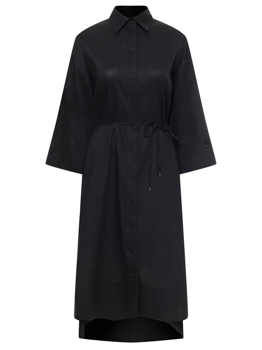 Платье изо льна и вискозы Reika