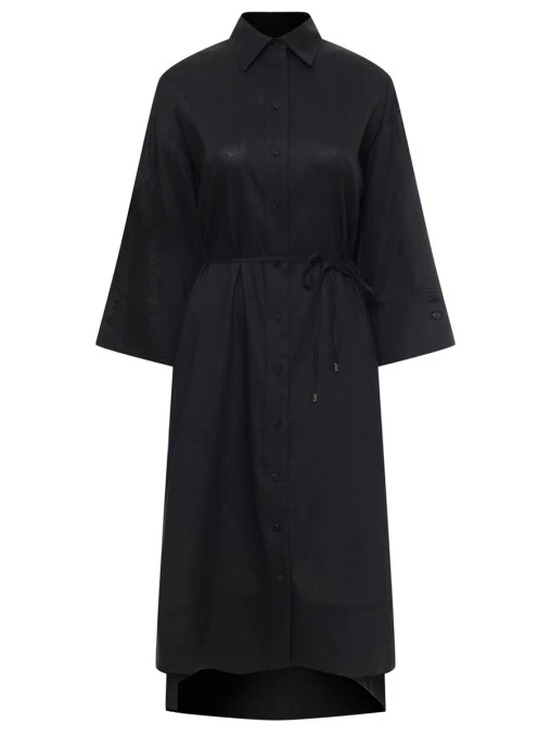 Платье изо льна и вискозы Reika BOGNER