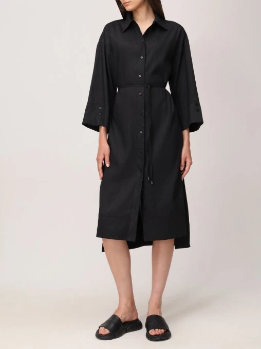 Платье изо льна и вискозы Reika BOGNER