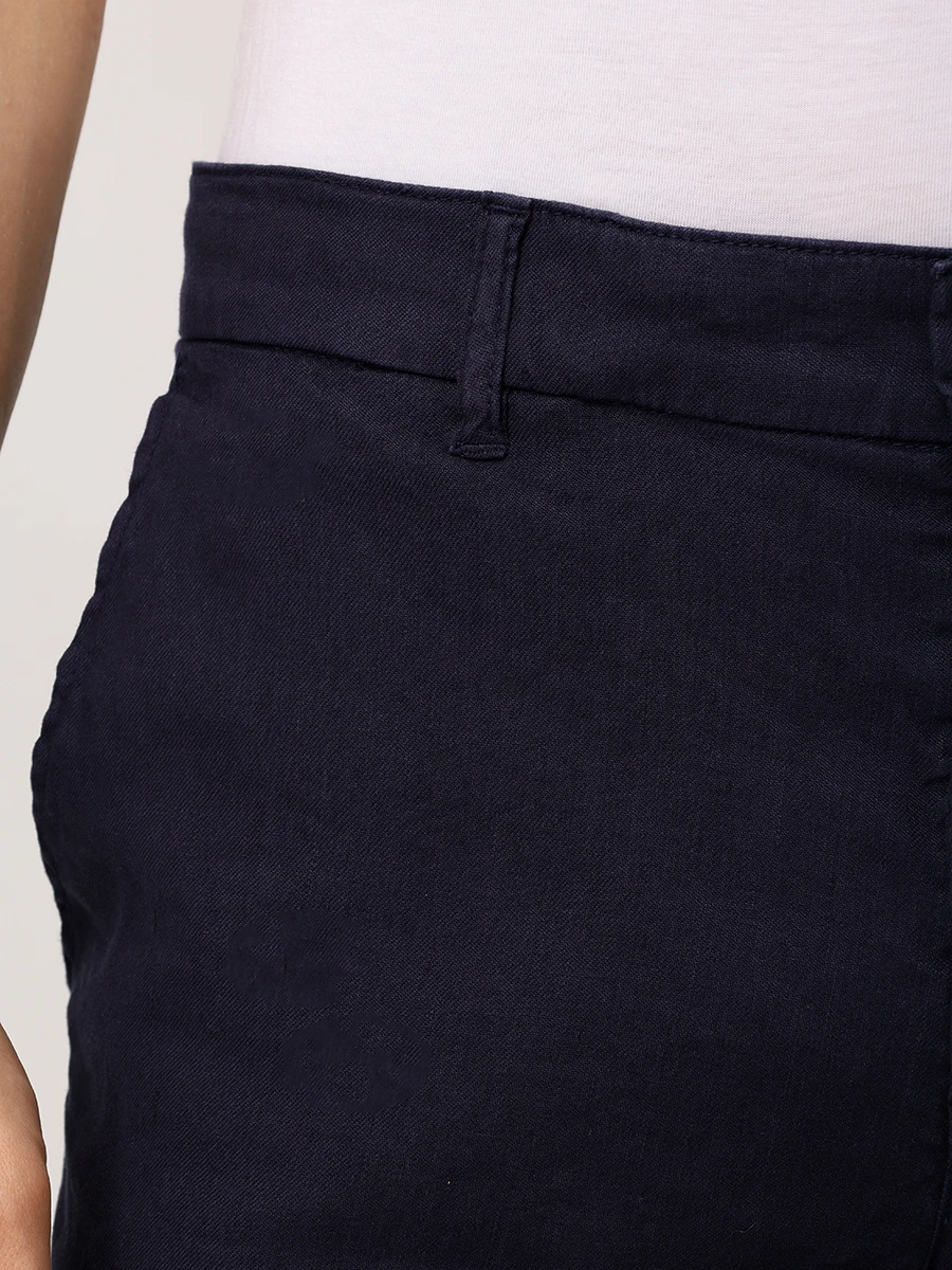 Шорты из хлопка и льна Cole