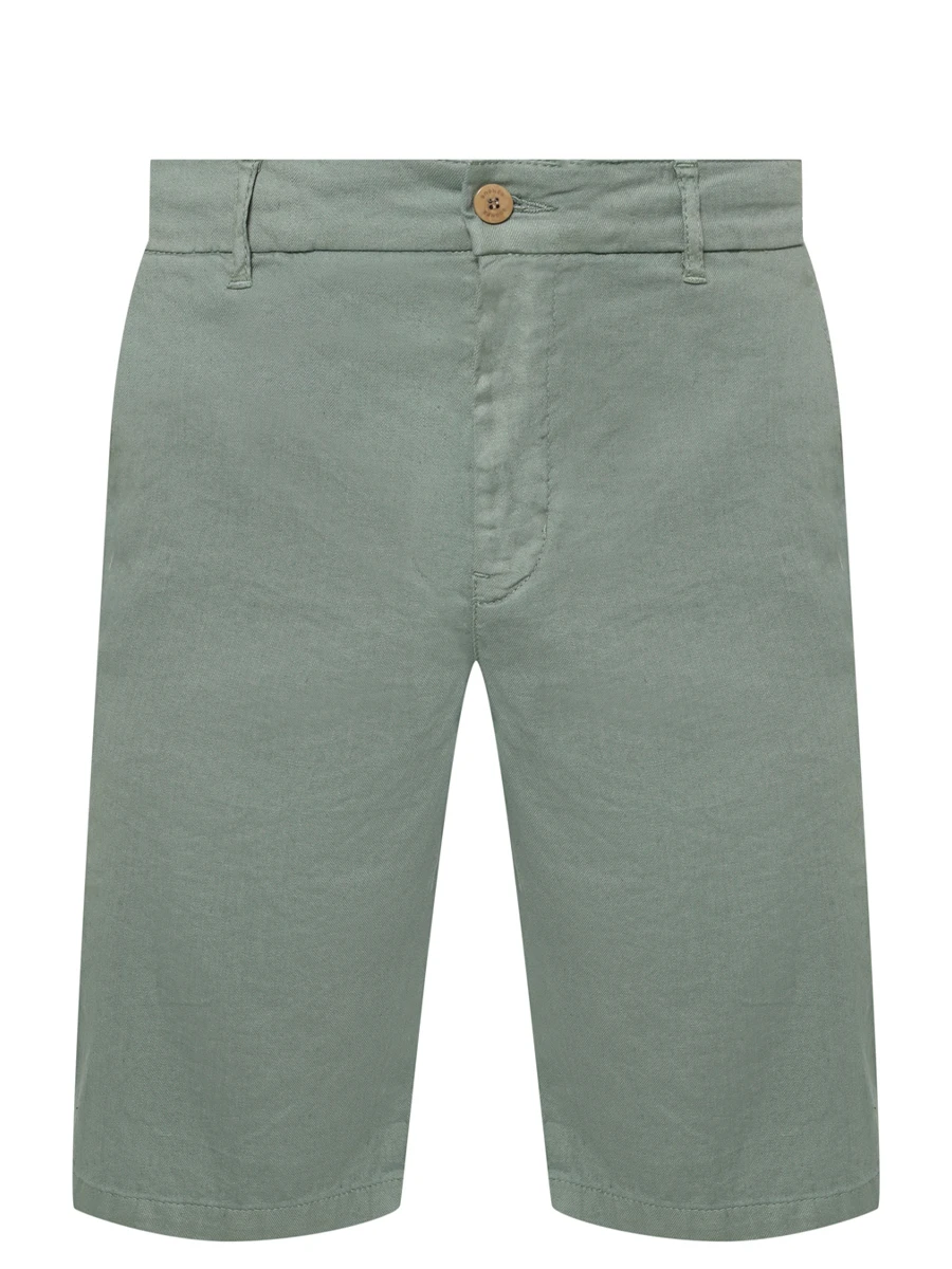 Шорты из хлопка и льна Cole