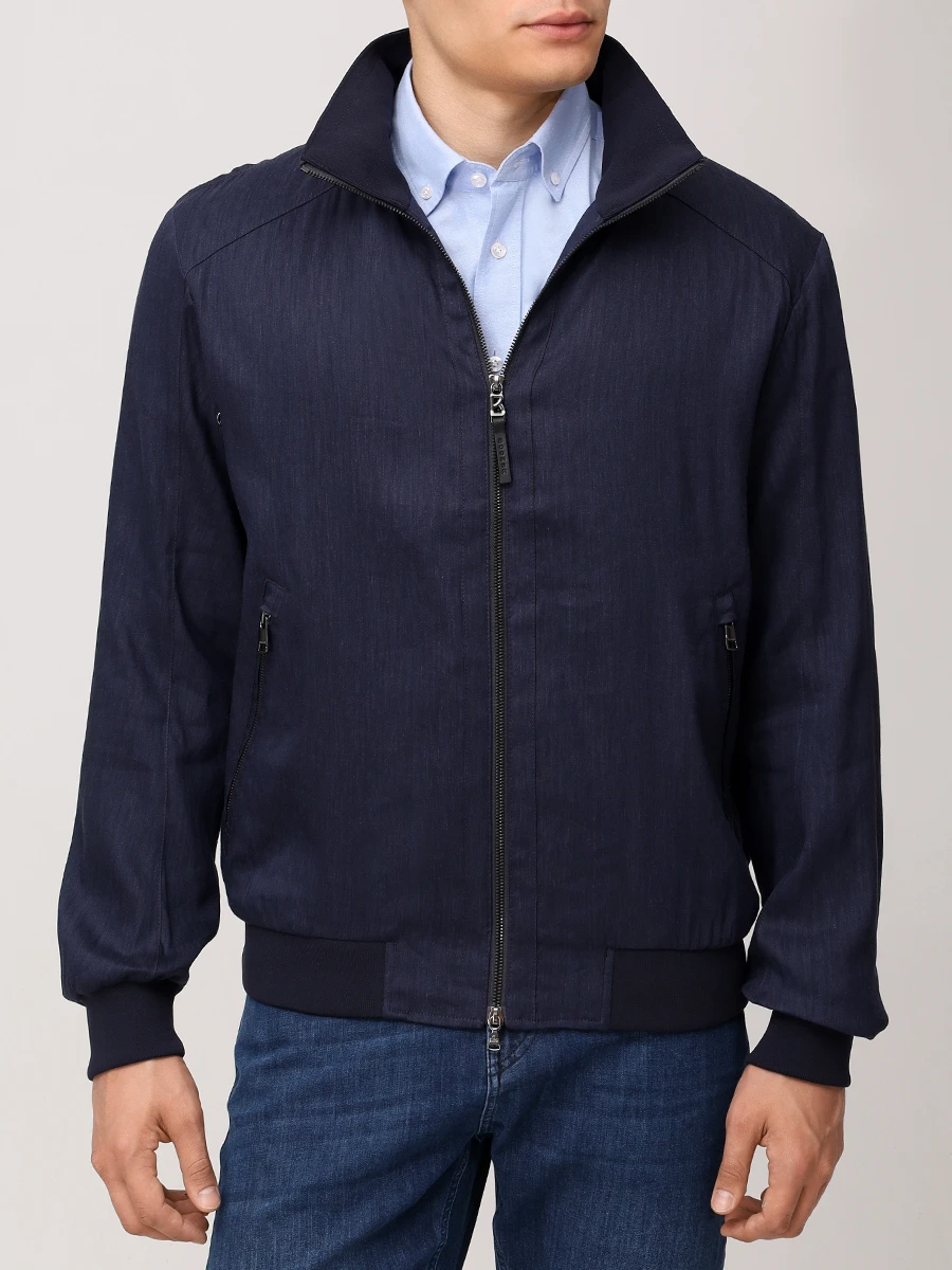 Ветровка из вискозы и льна Jonas