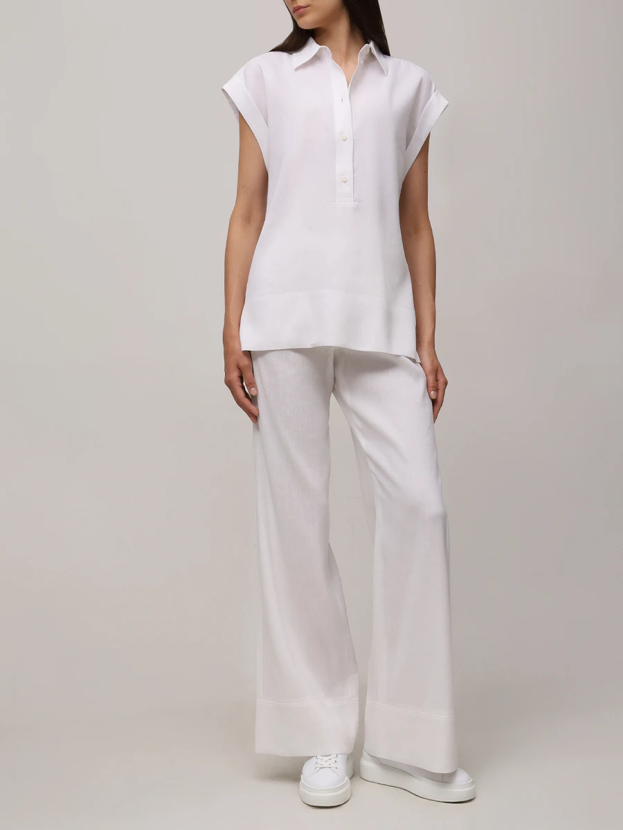 Брюки изо льна и вискозы Rayen