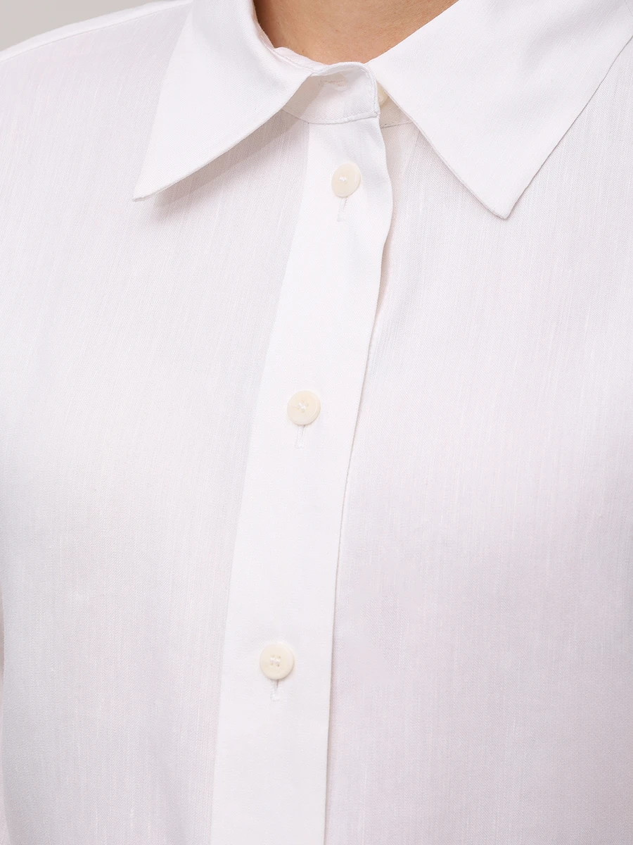 Платье изо льна и вискозы Reika