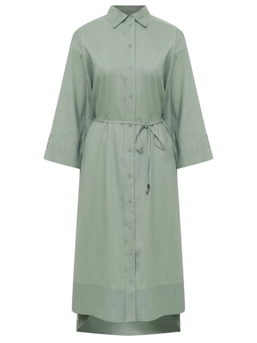 Платье изо льна и вискозы Reika BOGNER