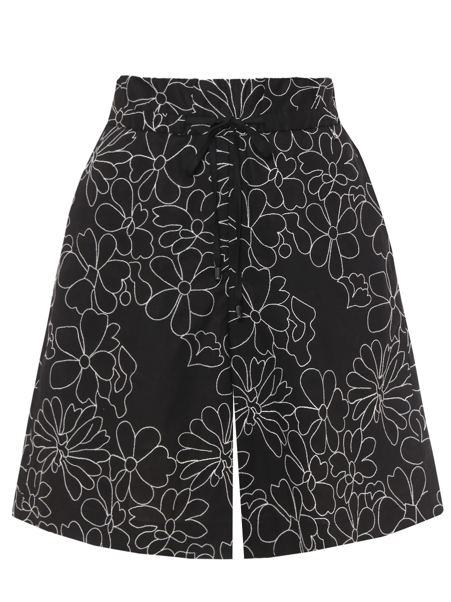 Шорты из хлопка и льна Cinzia