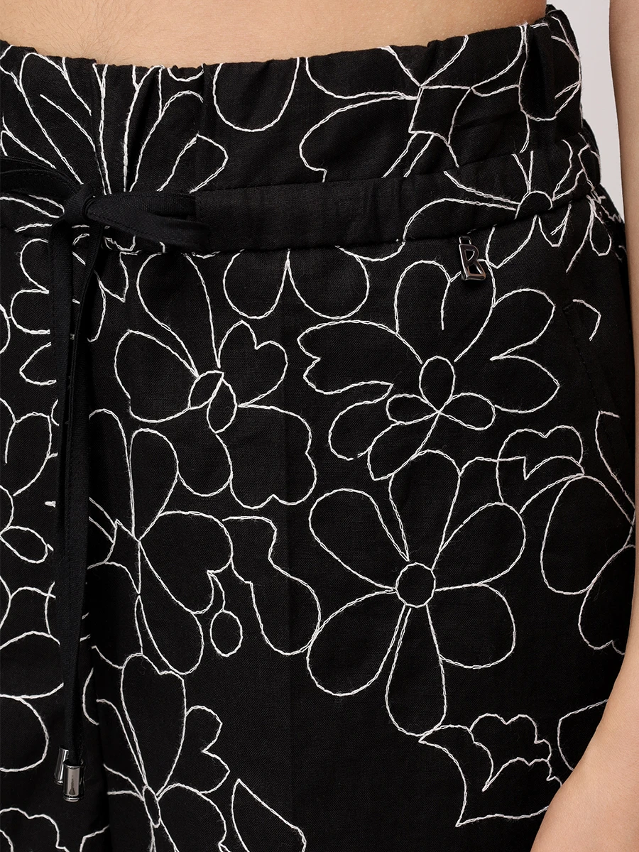 Шорты из хлопка и льна Cinzia