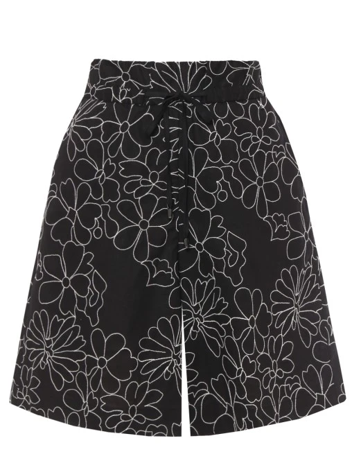 Шорты из хлопка и льна Cinzia BOGNER