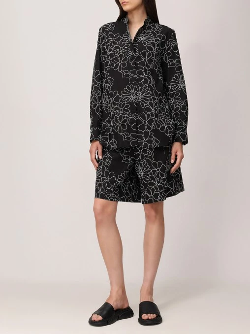 Шорты из хлопка и льна Cinzia BOGNER