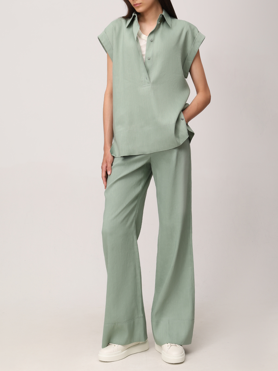 Брюки изо льна и вискозы Rayen