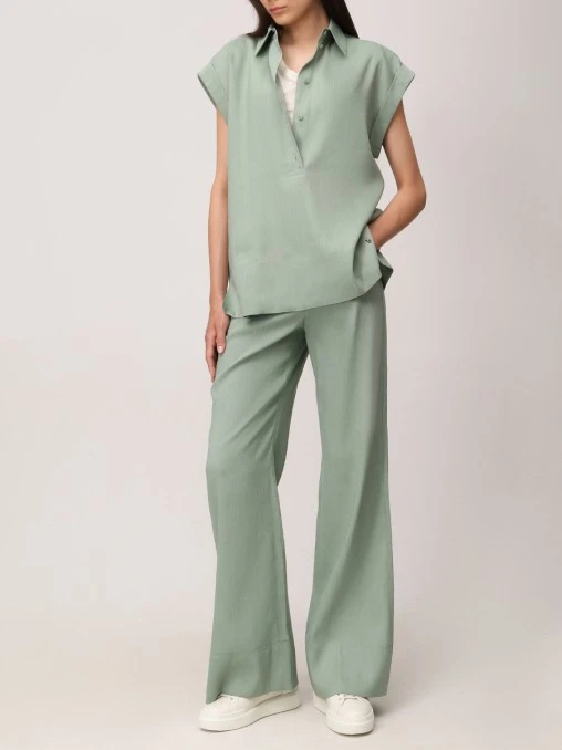 Брюки изо льна и вискозы Rayen BOGNER