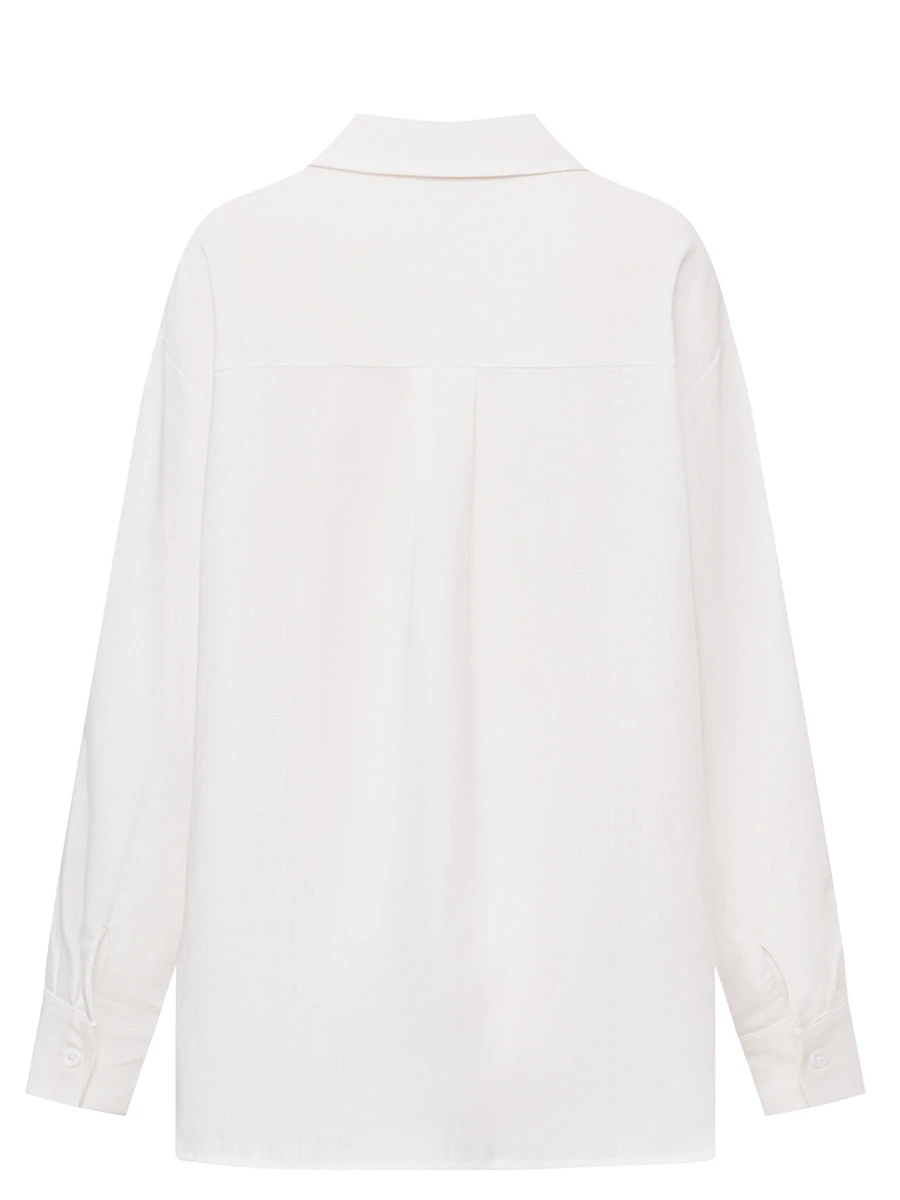 Рубашка однотонная