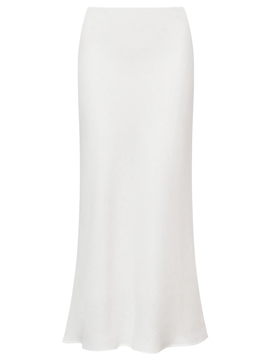 Юбка однотонная