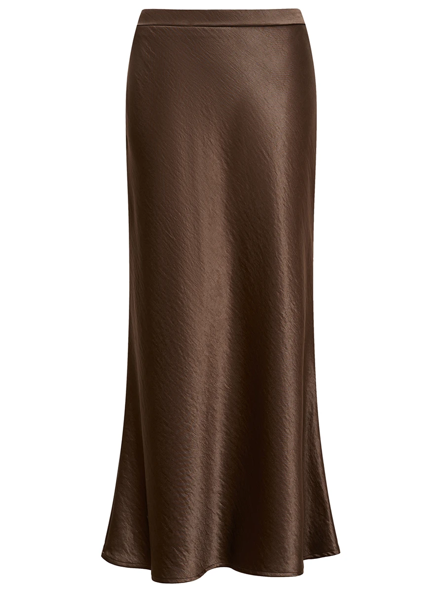 Юбка однотонная