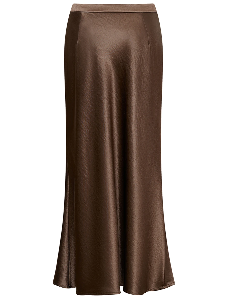 Юбка однотонная