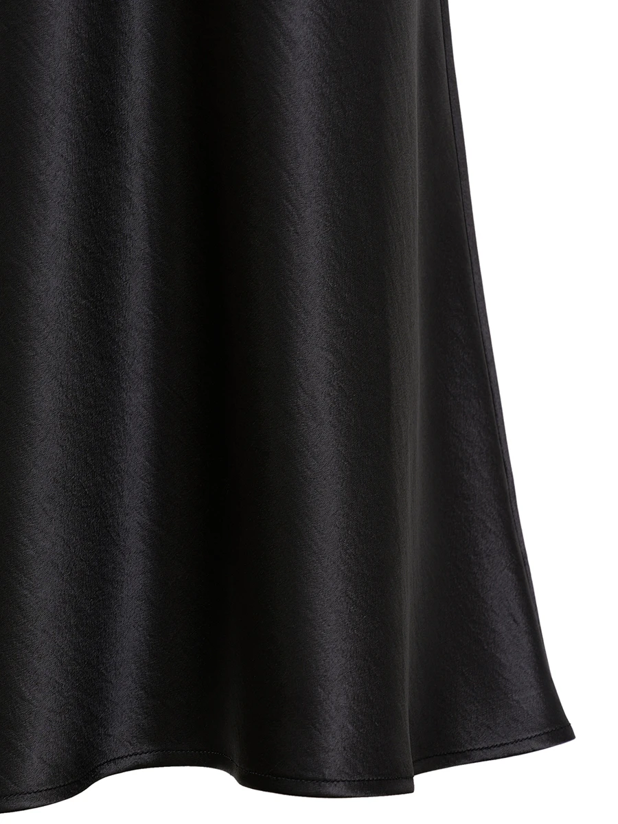 Юбка однотонная