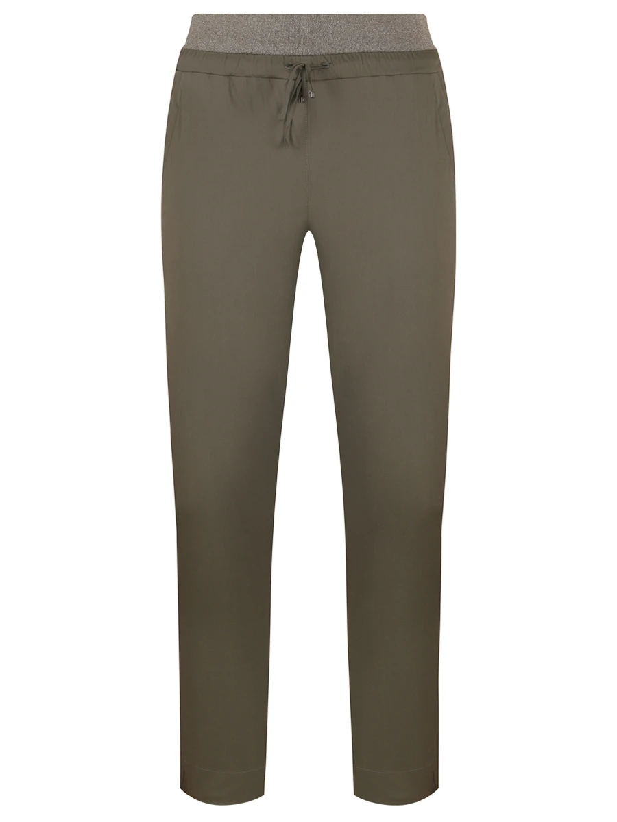 Брюки однотонные