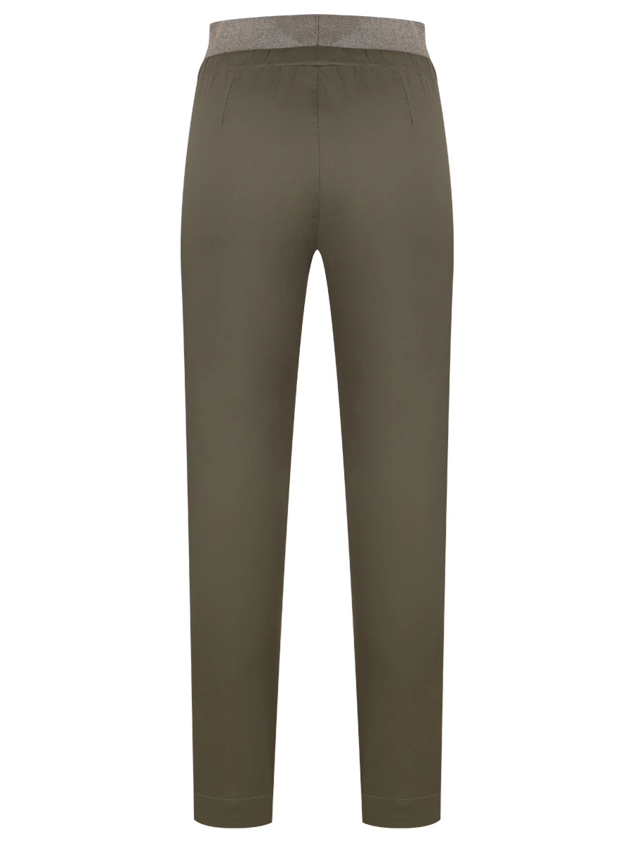 Брюки однотонные