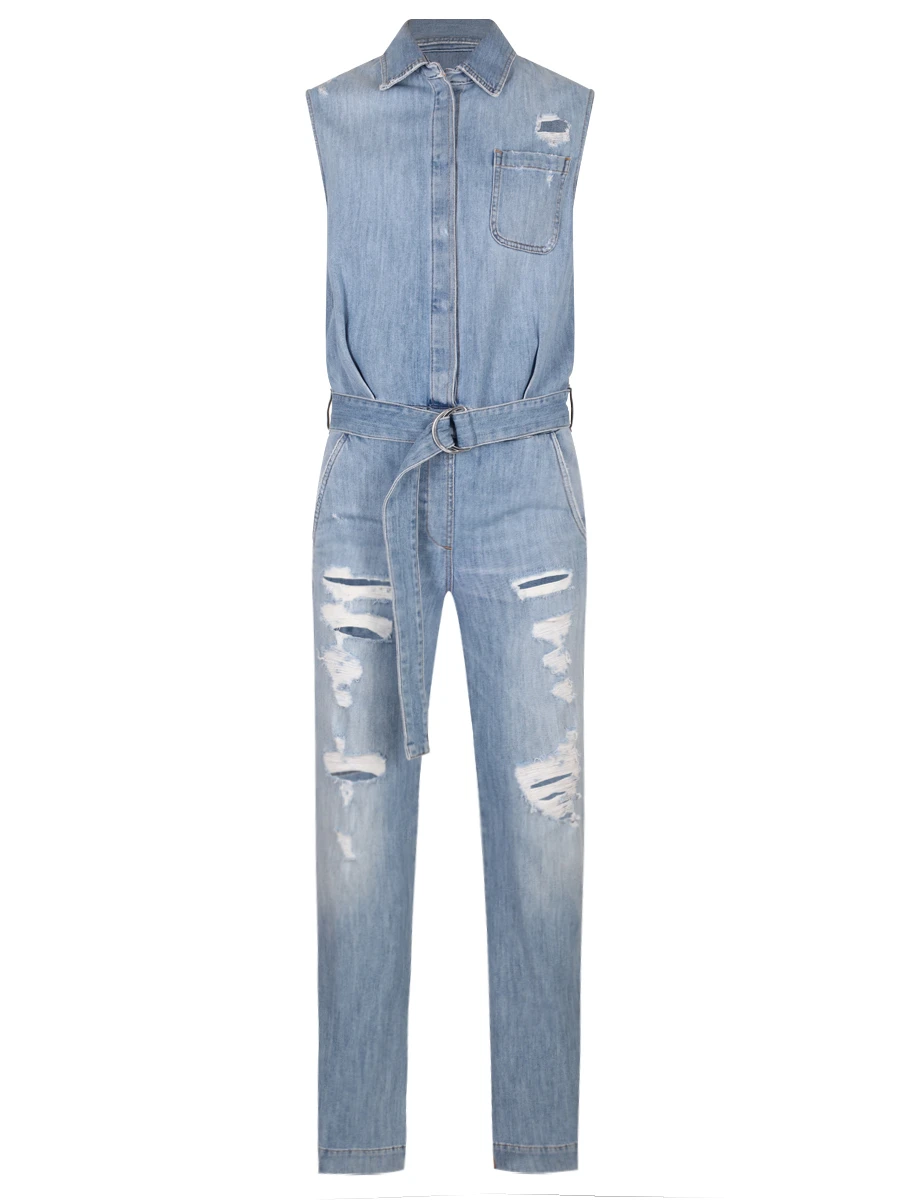 Комбинезон джинсовый