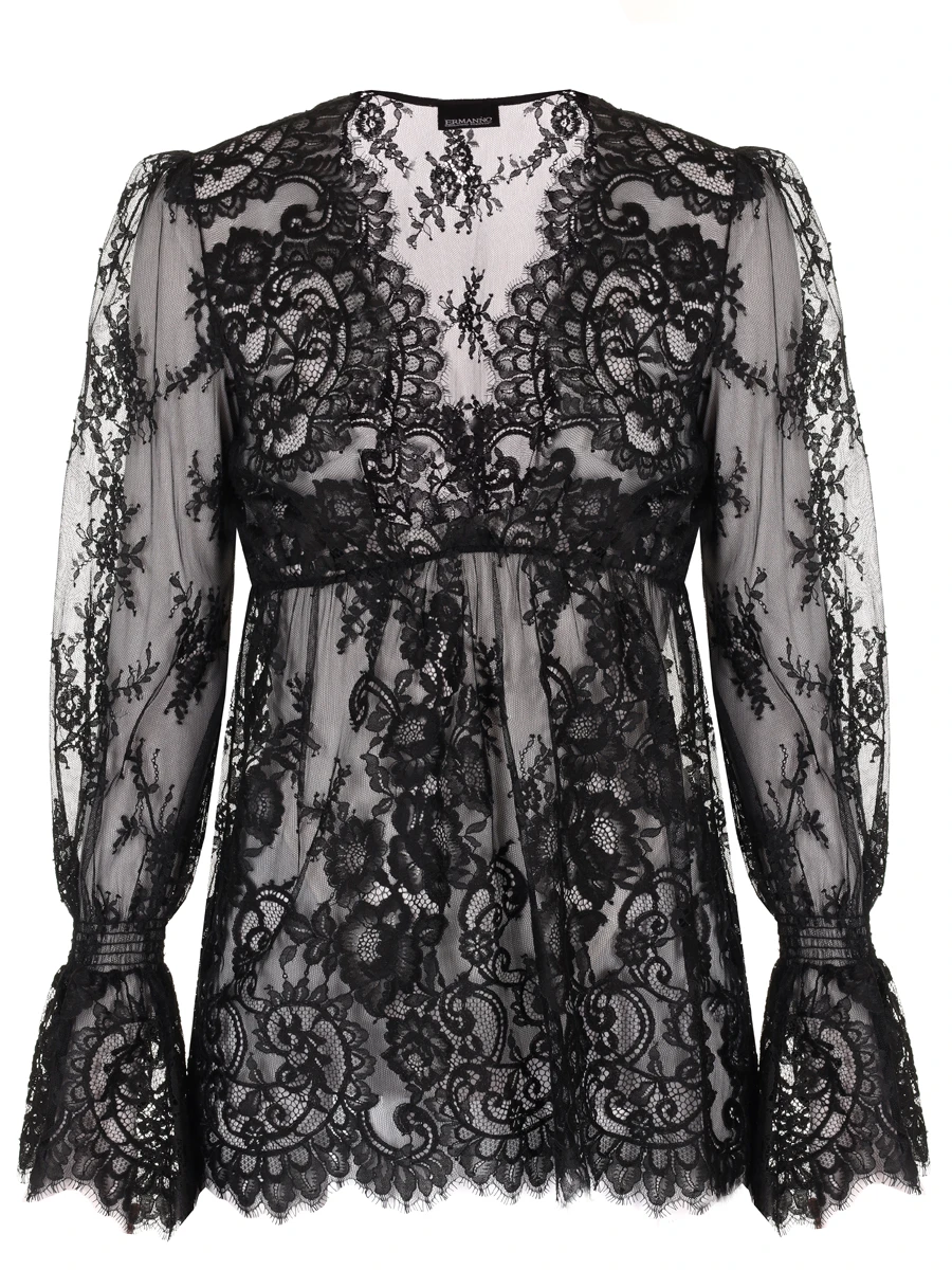 Блуза кружевная