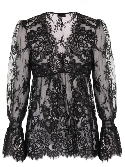 Блуза кружевная ERMANNO SCERVINO
