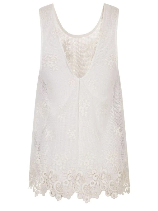 Топ кружевной ERMANNO SCERVINO