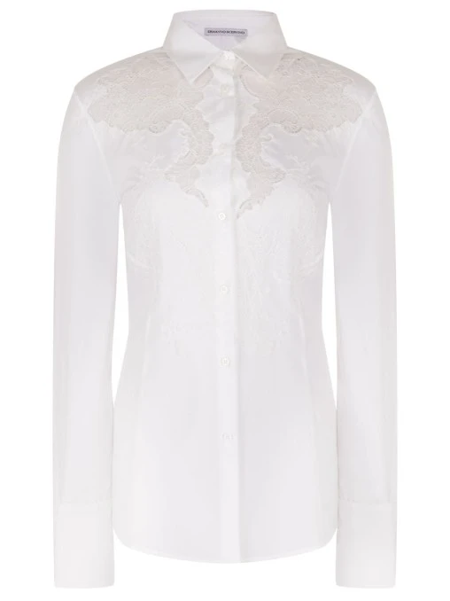 Блуза хлопковая ERMANNO SCERVINO