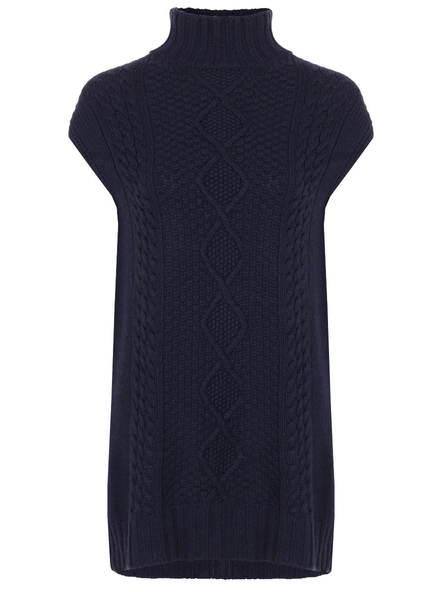 Жилет однотонный