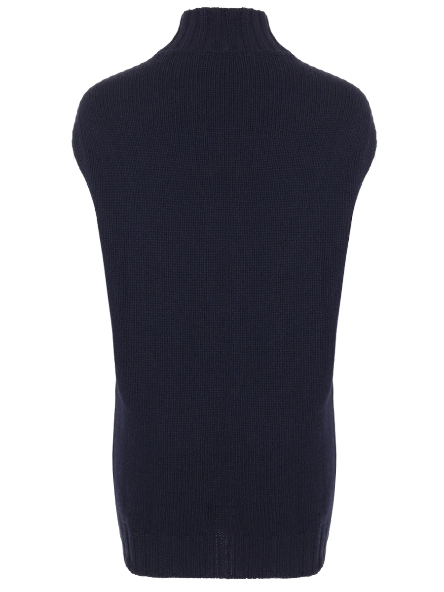 Жилет однотонный