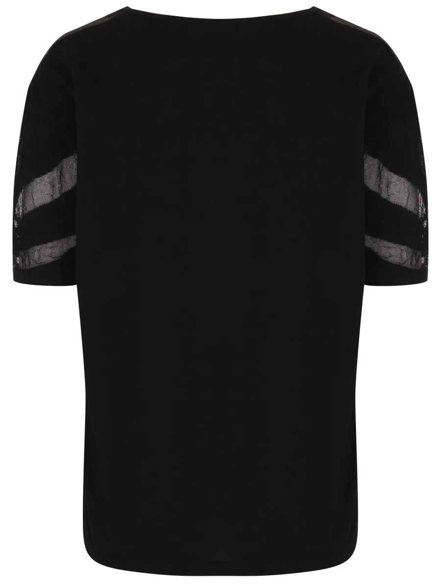 Джемпер из хлопка и шелка