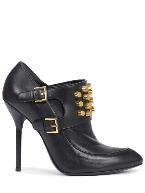 Ботильоны кожаные GUCCI