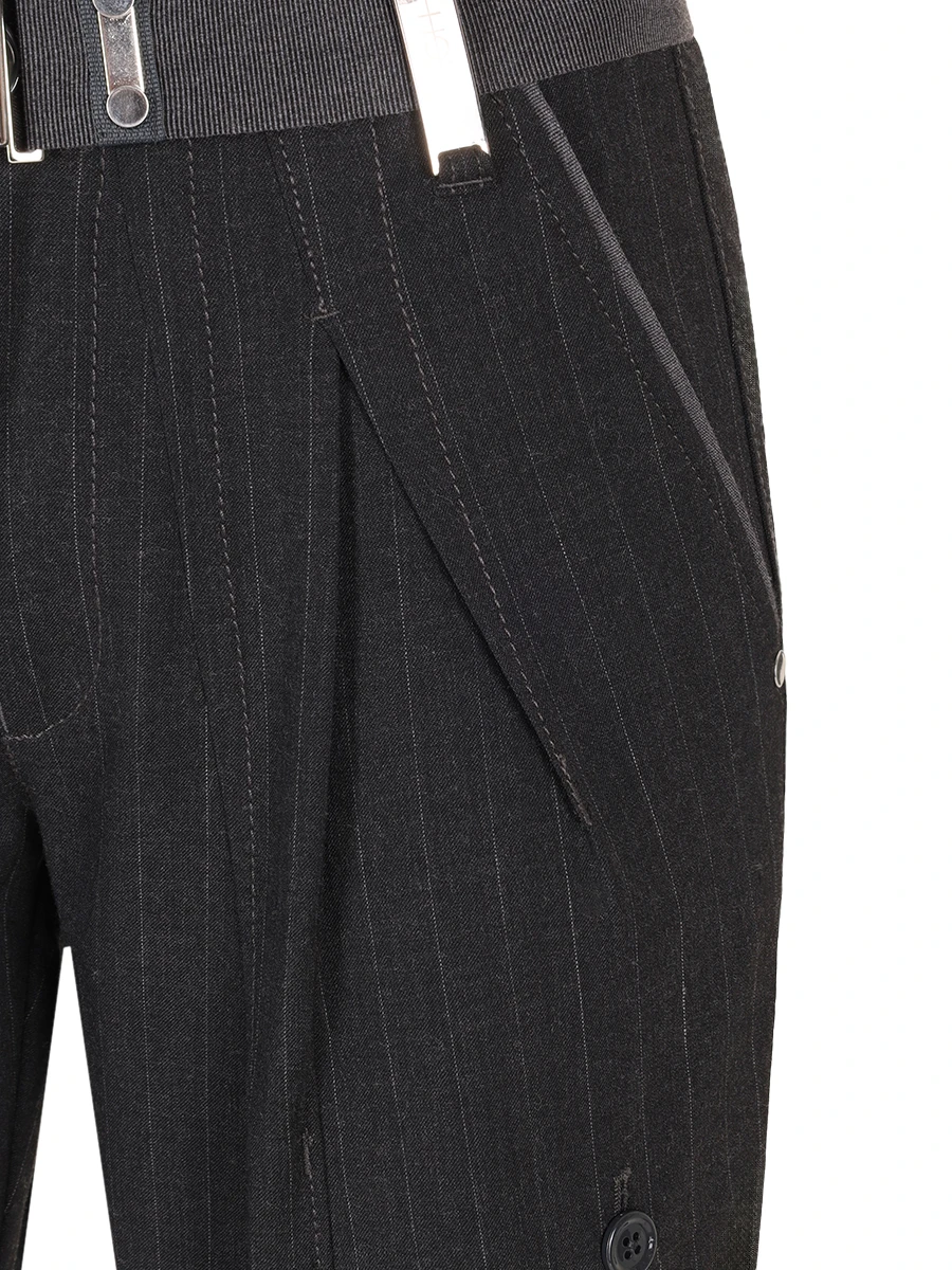 Брюки в полоску