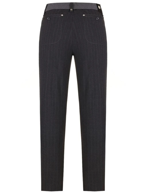 Брюки в полоску HIGH